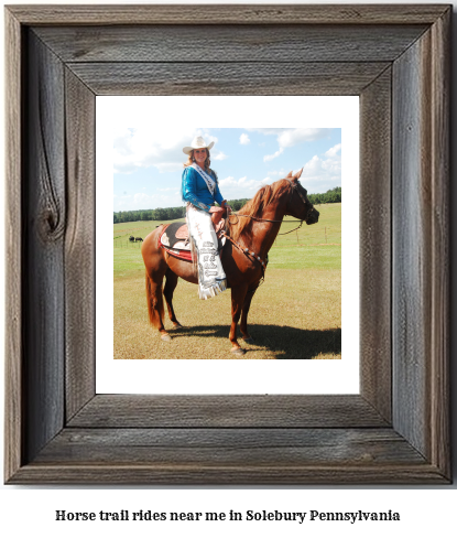 horse trail rides near me in Solebury, Pennsylvania